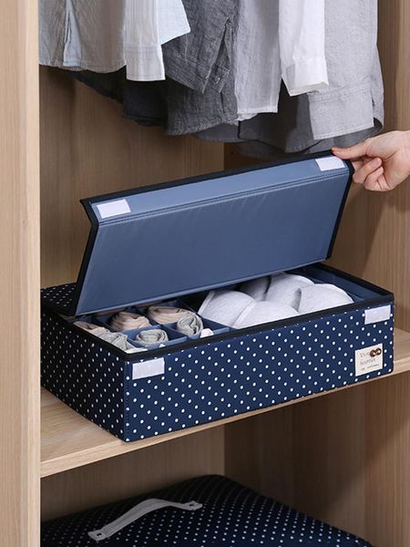 storage drawers 24 grids foldable underwear organizer bra tie socks clothes box with lid wardrobe closet drawer
storage drawers 24 grids foldable underwear organizer bra tie socks clothes box with lid wardrobe closet drawer