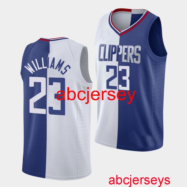stitched lou williams #23 split association & icon white blue jersey any name number, Black
stitched lou williams #23 split association & icon white blue jersey any name number, Black