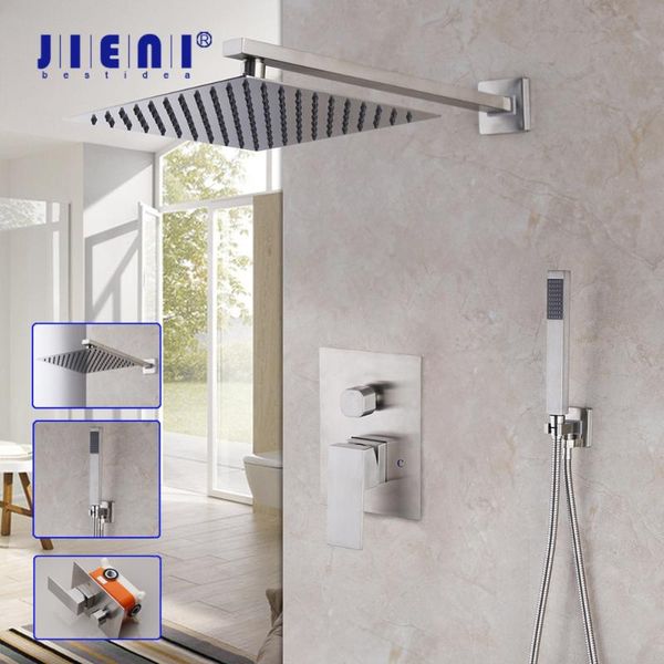 inch brushed nickel shower faucet ultra-thin head wall mounted bathroom rainfall & hand set sets
inch brushed nickel shower faucet ultra-thin head wall mounted bathroom rainfall & hand set sets