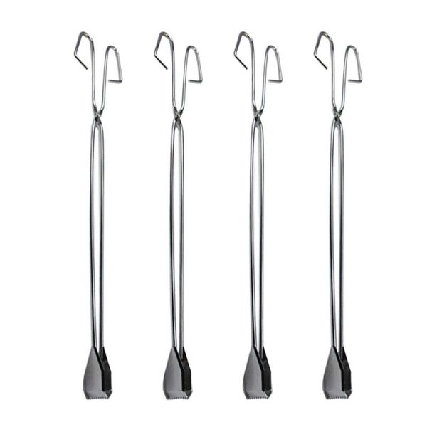 4pcs stainless steel pick tools long garbage clip scissor shape portable tongs for outdoor (60cm) bag clips
4pcs stainless steel pick tools long garbage clip scissor shape portable tongs for outdoor (60cm) bag clips
