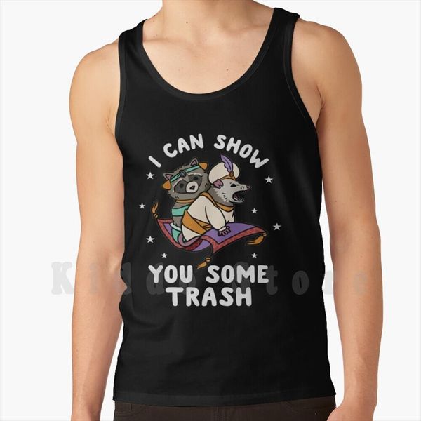 racoon and possum i can show you some trash aladdin the magic lamp raccoon lover tank vest sleeveless, White;black
racoon and possum i can show you some trash aladdin the magic lamp raccoon lover tank vest sleeveless, White;black