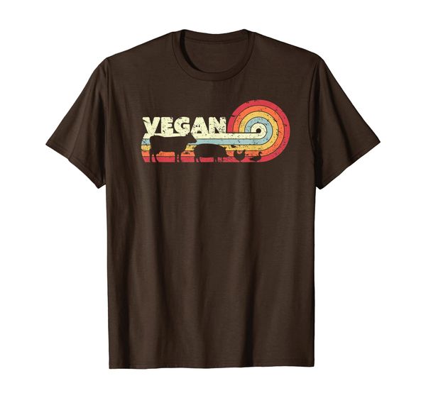 vegan shirt. retro style t-shirt, White;black