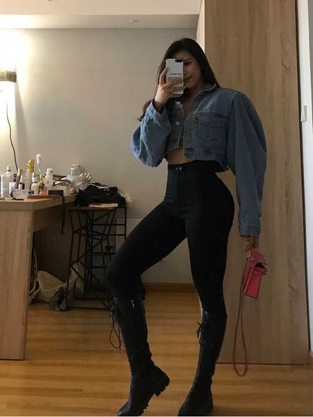 european and american plus stretch high waist streetwear women tight fitting boyfriend jeans for y2k aesthetic black pants 210604, Blue
european and american plus stretch high waist streetwear women tight fitting boyfriend jeans for y2k aesthetic black pants 210604, Blue