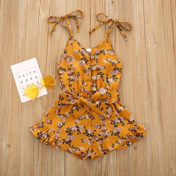 jumpsuits 1-6y summer baby girls rompers born infant girl sleeveless bandage floral print playsuit sweet outfits, Blue
jumpsuits 1-6y summer baby girls rompers born infant girl sleeveless bandage floral print playsuit sweet outfits, Blue