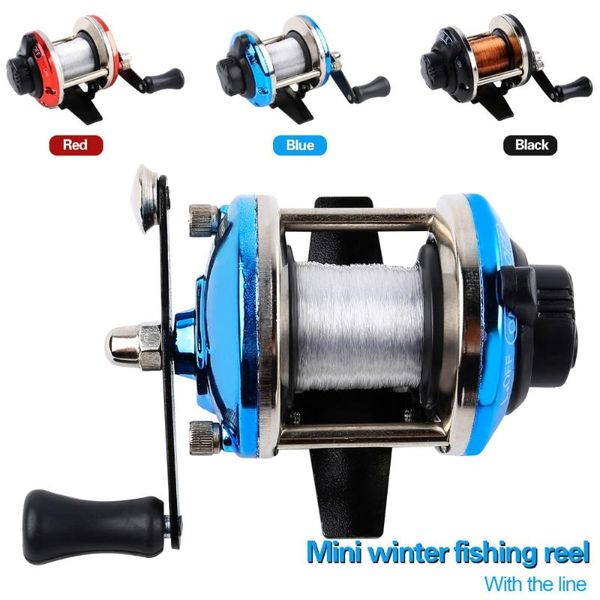 sougayilang 3.5:1 gear ratio 3 color mini trolling reel casting ice fishing baitcasting reels coil come with 50m nylon line
sougayilang 3.5:1 gear ratio 3 color mini trolling reel casting ice fishing baitcasting reels coil come with 50m nylon line