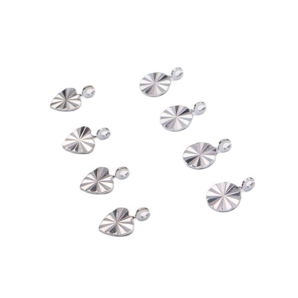 charms 20pcs 6mm wholesell mini stainless steel round and heart pendant diy necklace bracelets anklets unfading colorless, Bronze;silver
charms 20pcs 6mm wholesell mini stainless steel round and heart pendant diy necklace bracelets anklets unfading colorless, Bronze;silver