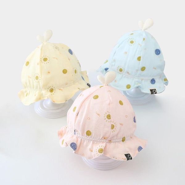 caps & hats lovely printing spring summer born beanie soft cotton breathable infant baby girls boys sun 0-12 month, Yellow
caps & hats lovely printing spring summer born beanie soft cotton breathable infant baby girls boys sun 0-12 month, Yellow