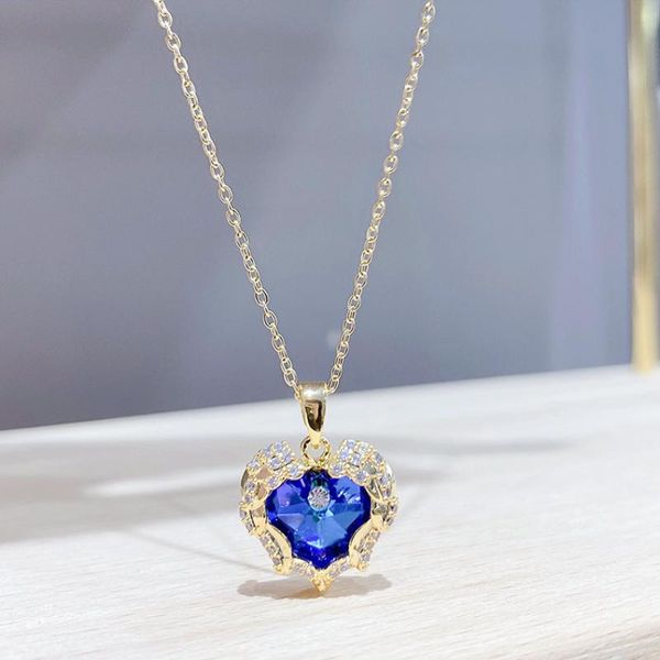 chains botu 2021 fashion heart-shaped pendant necklace jewelry zircon love female personality creative ornament for women, Silver
chains botu 2021 fashion heart-shaped pendant necklace jewelry zircon love female personality creative ornament for women, Silver