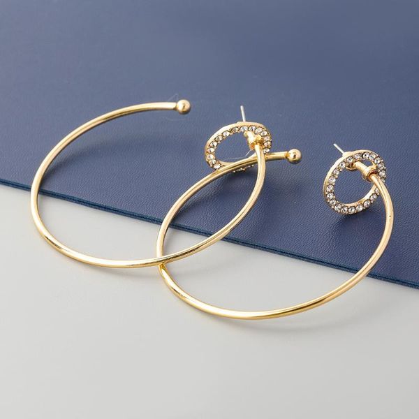 hoop & huggie trendy big earrings basketball brincos shiny starry large circle for women jewelry boucles d'oreill, Golden;silver
hoop & huggie trendy big earrings basketball brincos shiny starry large circle for women jewelry boucles d'oreill, Golden;silver