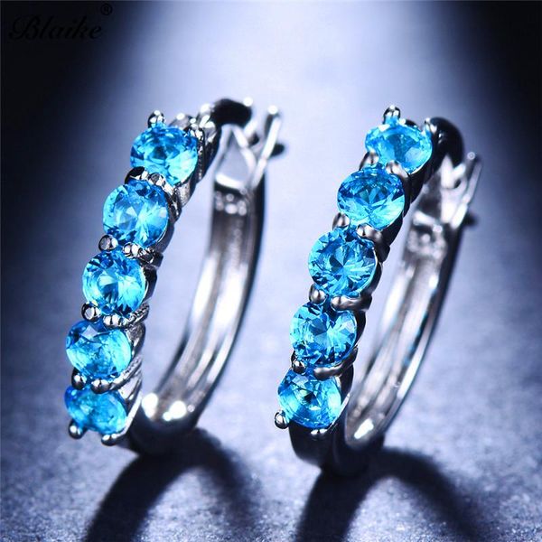 hoop & huggie blaike charming round zircon earrings fow women blue/green/purple/pink/white crystal birthstone 925 silver filled jewelry, Golden;silver
hoop & huggie blaike charming round zircon earrings fow women blue/green/purple/pink/white crystal birthstone 925 silver filled jewelry, Golden;silver
