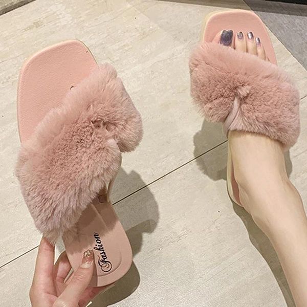 women summer outdoor fashion fur sandal flip flop ladies brand woman pink slipper elegant slides shoes slippers, Black
women summer outdoor fashion fur sandal flip flop ladies brand woman pink slipper elegant slides shoes slippers, Black