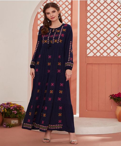 casual dresses aligaia fashion temperament embroidery for women 2021 kaftan dubai abaya turkey islamic muslim dress abayas, Black;gray
casual dresses aligaia fashion temperament embroidery for women 2021 kaftan dubai abaya turkey islamic muslim dress abayas, Black;gray