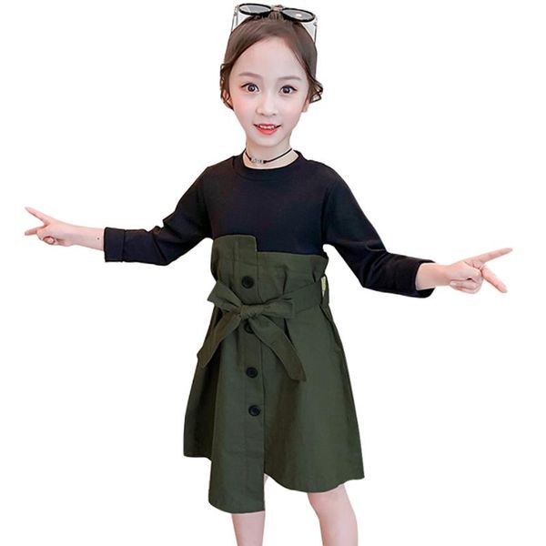 girl's dresses dress girl patchwork party for girls casual style kids spring autumn clothes 6 8 10 12 14, Red;yellow
girl's dresses dress girl patchwork party for girls casual style kids spring autumn clothes 6 8 10 12 14, Red;yellow