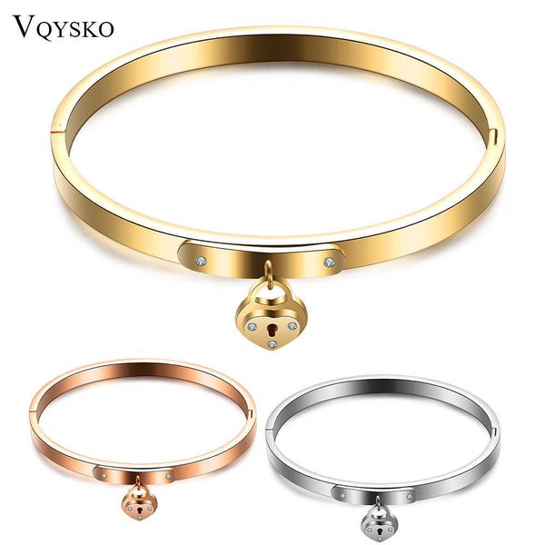 classic brand forever love heart bangle & bracelet for women jewelry lock bracelets stainless steel crystasl bangles q0717, Black
classic brand forever love heart bangle & bracelet for women jewelry lock bracelets stainless steel crystasl bangles q0717, Black