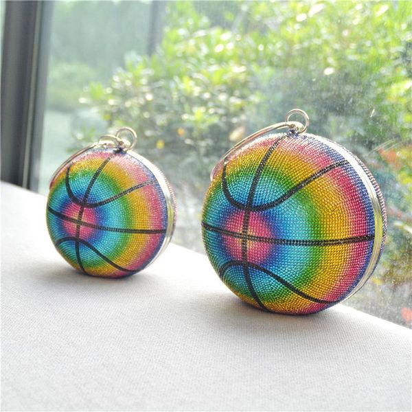 storage bags fashion luxury designer brands rainbow rhinestone basketball purse diamond cluch evening bag for women wedding handbag
storage bags fashion luxury designer brands rainbow rhinestone basketball purse diamond cluch evening bag for women wedding handbag