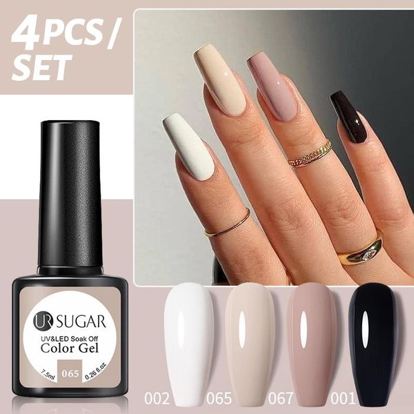 nail gel ur sugar 2/3/4pcs uv polish varnishes 7.5ml for manicure semi permanent need cured base coat set, Red;pink
nail gel ur sugar 2/3/4pcs uv polish varnishes 7.5ml for manicure semi permanent need cured base coat set, Red;pink