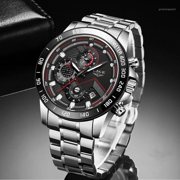 wristwatches lige mens watches waterproof quartz watch men sport fashion casual military clock male relogio masculino, Slivery;brown
wristwatches lige mens watches waterproof quartz watch men sport fashion casual military clock male relogio masculino, Slivery;brown