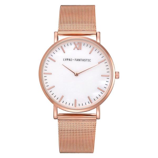 wristwatches women's watch fashion simple rose gold ladies for women stainless steel wrist female clock relogio feminino relojes, Slivery;brown
wristwatches women's watch fashion simple rose gold ladies for women stainless steel wrist female clock relogio feminino relojes, Slivery;brown