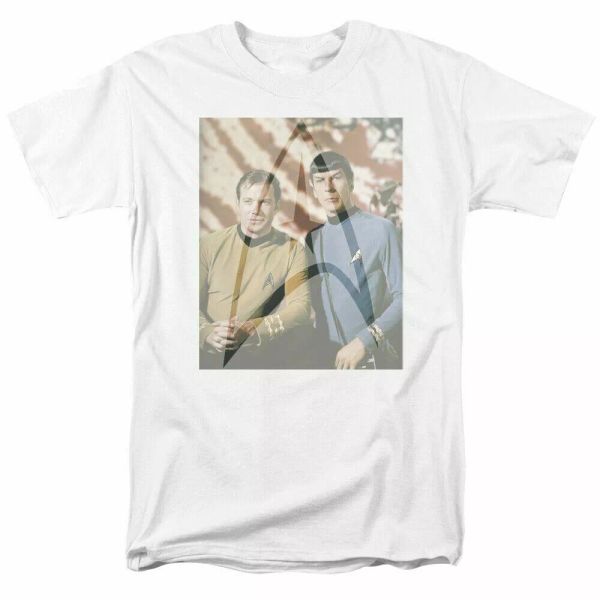 star trek classic duo t shirt licensed sci-fi tv show classic tee white, White;black
star trek classic duo t shirt licensed sci-fi tv show classic tee white, White;black