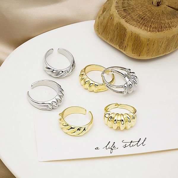 cluster rings personality bump twist metal resizable opening vintage for women men fashion jewelry accessories party gift, Golden;silver
cluster rings personality bump twist metal resizable opening vintage for women men fashion jewelry accessories party gift, Golden;silver