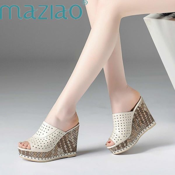 dress shoes genuine leather women sandals cut outs wedges heels slingback peep toe summer platform maziao, Black
dress shoes genuine leather women sandals cut outs wedges heels slingback peep toe summer platform maziao, Black