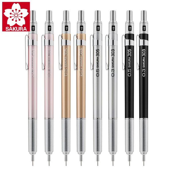 ballpoint pens 1pcs sakura xs-303 metal rod anti-broken core drawing automatic pencil 0.3mm / 0.5mm not easy to break sketch hand-drawn comi, Blue;orange
ballpoint pens 1pcs sakura xs-303 metal rod anti-broken core drawing automatic pencil 0.3mm / 0.5mm not easy to break sketch hand-drawn comi, Blue;orange