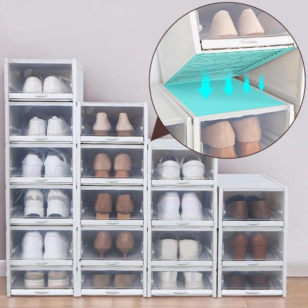 clothing & wardrobe storage 1pc thickened flip shoes transparent drawer case plastic shoe boxes stackable box organizer
clothing & wardrobe storage 1pc thickened flip shoes transparent drawer case plastic shoe boxes stackable box organizer