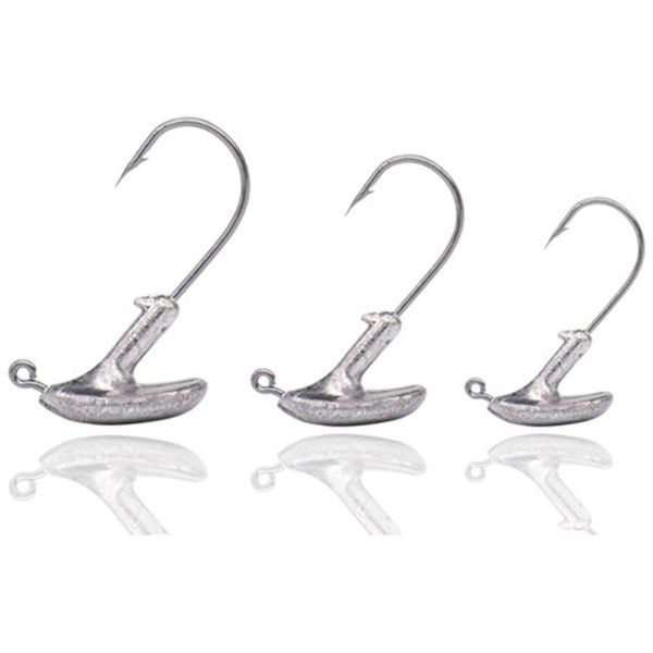 50pcs/lot 3.5g 5g 7g 10g 14g tumbler lead head hook jig bait fishing for soft lure tackle accessorie hooks
50pcs/lot 3.5g 5g 7g 10g 14g tumbler lead head hook jig bait fishing for soft lure tackle accessorie hooks