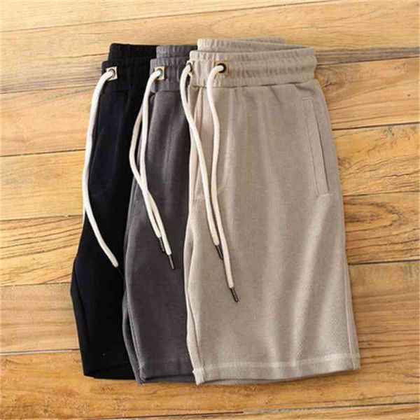 chao brand knitted shorts cotton worn-out lazy elastic waist sports loose casual capris men's pants, White;black
chao brand knitted shorts cotton worn-out lazy elastic waist sports loose casual capris men's pants, White;black