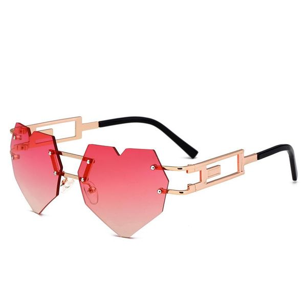 sunglasses metal peach heart european and american street style love ocean for outdoor travel shades women, White;black
sunglasses metal peach heart european and american street style love ocean for outdoor travel shades women, White;black