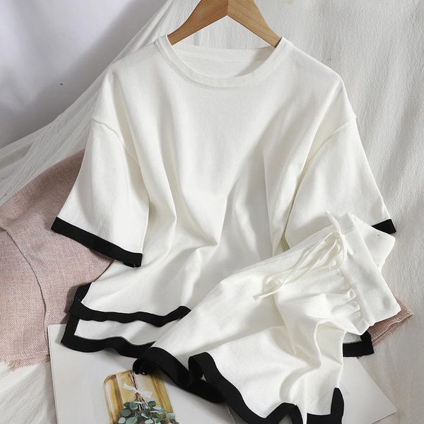 women's tracksuits korobov korean ol o neck short sleeve knitted pullovers and summer hit color patchwork high waist mini pants 2 piece, Gray
women's tracksuits korobov korean ol o neck short sleeve knitted pullovers and summer hit color patchwork high waist mini pants 2 piece, Gray