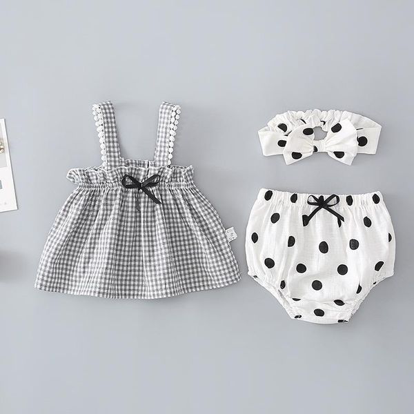 summer baby girl set girls clothing sets dot short sleeve + shorts+ hair belt 3pcs/set, White
summer baby girl set girls clothing sets dot short sleeve + shorts+ hair belt 3pcs/set, White
