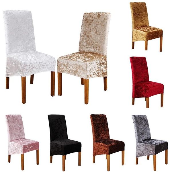 1/2/4/6pcs velvet chair cover stretch slipcover universal dining seat for el banquet furniture covers
1/2/4/6pcs velvet chair cover stretch slipcover universal dining seat for el banquet furniture covers