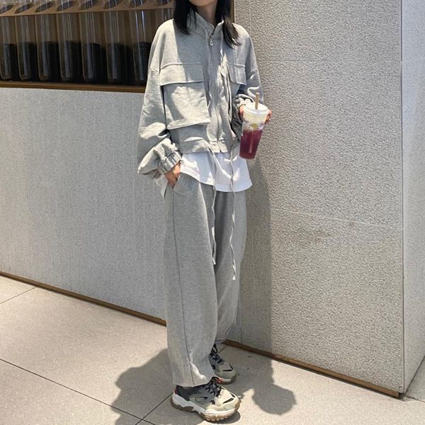 women's tracksuits 2021 spring casual hooded tracksuit 2 piece pant suits for women and pants suit, Gray
women's tracksuits 2021 spring casual hooded tracksuit 2 piece pant suits for women and pants suit, Gray
