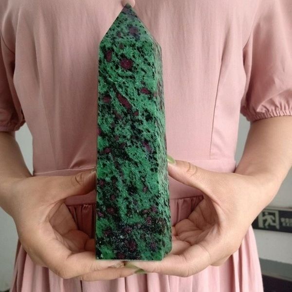 decorative objects & figurines 700g/1000g natural red and green treasures quartz crystal point wand epidote obelisk
decorative objects & figurines 700g/1000g natural red and green treasures quartz crystal point wand epidote obelisk
