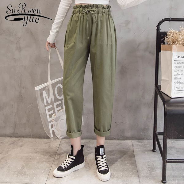 the fashion overalls women pants spring lady loose high waist elastic and versatile hip-hop casual nine 2479 50 210521, Black;white
the fashion overalls women pants spring lady loose high waist elastic and versatile hip-hop casual nine 2479 50 210521, Black;white