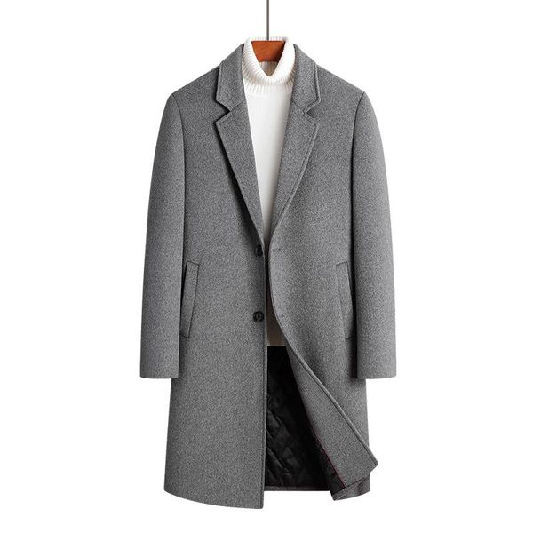 men's trench coats parklees 2021 winter wool coat men warm windproof solid slim vintage daily woolen homme plus size big pocket overcoa, Tan;black
men's trench coats parklees 2021 winter wool coat men warm windproof solid slim vintage daily woolen homme plus size big pocket overcoa, Tan;black