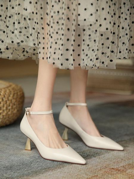 eshtonshero women thin high heels pumps female genuine leather shoes pointed toe footwear mary janes ladies wedding dress, Black
eshtonshero women thin high heels pumps female genuine leather shoes pointed toe footwear mary janes ladies wedding dress, Black