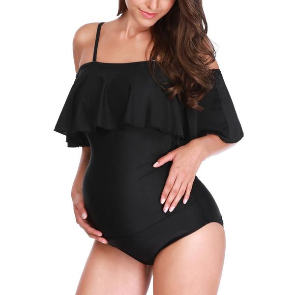 women's swimwear maternity one piece striped v neck pregnancy monokini swimsuit pregnant woman bikini bathing suit tankinis beachwear, White;black
women's swimwear maternity one piece striped v neck pregnancy monokini swimsuit pregnant woman bikini bathing suit tankinis beachwear, White;black