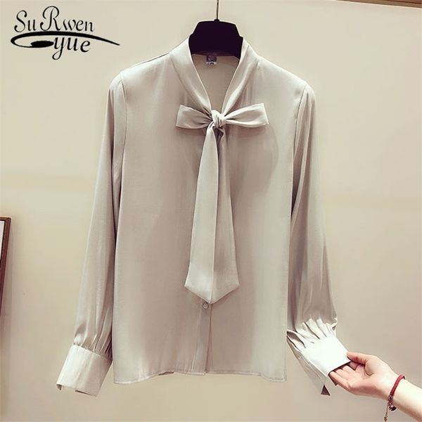 women office lady chiffon blouse spring fashion long sleeve shirt bow tie solid color women and 2765 50 210521, White
women office lady chiffon blouse spring fashion long sleeve shirt bow tie solid color women and 2765 50 210521, White