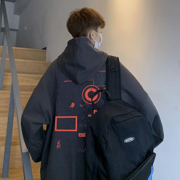 men's hoodies & sweatshirts vintage streetwear men long sleeve harajuku spaper print oversized for teen male loose, Black
men's hoodies & sweatshirts vintage streetwear men long sleeve harajuku spaper print oversized for teen male loose, Black