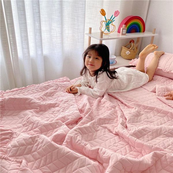 comforters & sets korean style summer quilts for beds solid color cover pillow sham quilted bedspreads queen king size bedding filler
comforters & sets korean style summer quilts for beds solid color cover pillow sham quilted bedspreads queen king size bedding filler