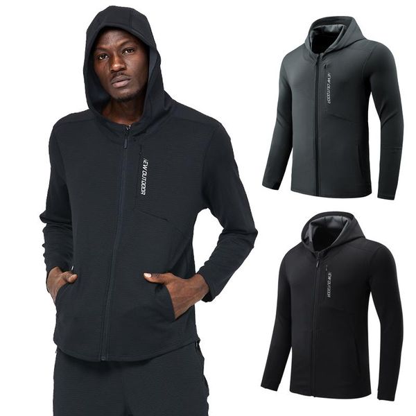 running jackets men sports mesh breathable training fitness hoodies autumn outdoor jogger zipper hoody prints gym coat, Black;red
running jackets men sports mesh breathable training fitness hoodies autumn outdoor jogger zipper hoody prints gym coat, Black;red
