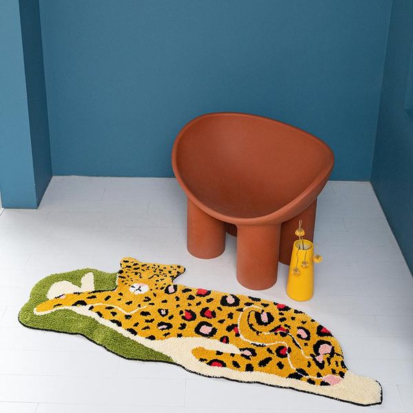 carpets leopard bedside rug soft tufted fluffy cartoon animal mat carpet area floor pad bedroom aesthetic home room decor 120x50cm
carpets leopard bedside rug soft tufted fluffy cartoon animal mat carpet area floor pad bedroom aesthetic home room decor 120x50cm