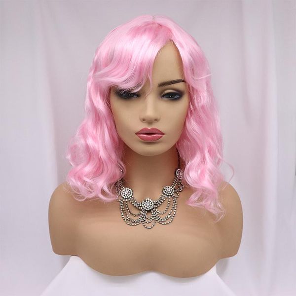 synthetic lace front wig glueless pink bob cosplay frontal colored short curly hair lolita highlight full wigs for black women
synthetic lace front wig glueless pink bob cosplay frontal colored short curly hair lolita highlight full wigs for black women