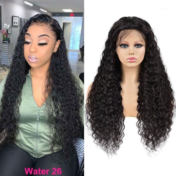 brazilian water wave lace front human hair wigs 13*4 360 pre plucked with baby miss cara 100% remy wigs1, Black;brown
brazilian water wave lace front human hair wigs 13*4 360 pre plucked with baby miss cara 100% remy wigs1, Black;brown