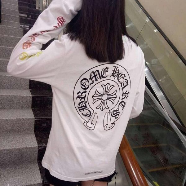 brand crosin horseshoe chrome/hearts rainbow ch new letter crosin sanskrit cotton printed long sleeve t-shirt ui, Black
brand crosin horseshoe chrome/hearts rainbow ch new letter crosin sanskrit cotton printed long sleeve t-shirt ui, Black