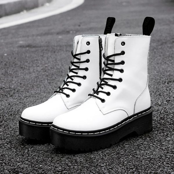 boots women increased 2021 fashion genuine leather white ankle martinns for woman casual dr. motorcycle shoes warm winter, Black
boots women increased 2021 fashion genuine leather white ankle martinns for woman casual dr. motorcycle shoes warm winter, Black
