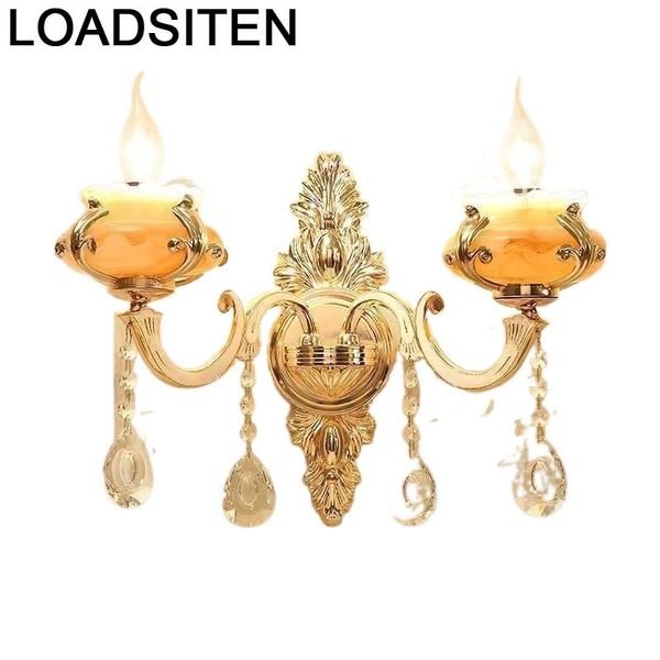 wandlampe deco mural vintage lamp luminaire aplique luz for home crystal lampara de pared interior wall bedroom light
wandlampe deco mural vintage lamp luminaire aplique luz for home crystal lampara de pared interior wall bedroom light
