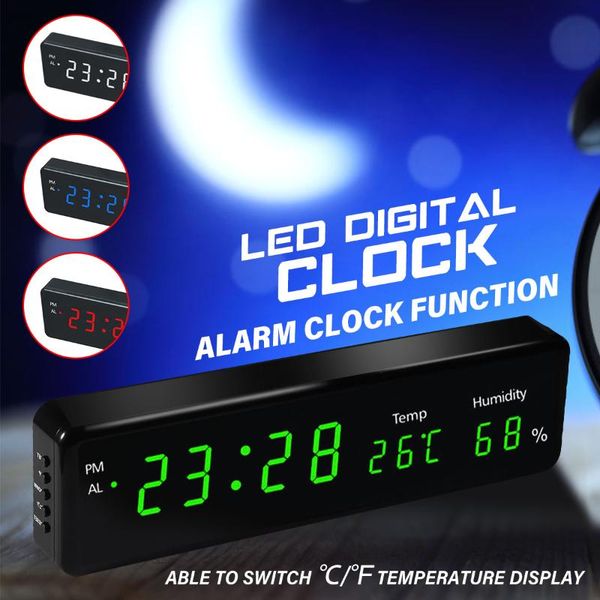 wall clocks digital clock big led time calendar temperature humidity display desk table electronic watch decor eu plug
wall clocks digital clock big led time calendar temperature humidity display desk table electronic watch decor eu plug